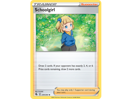 Schoolgirl (Reverse Holo)