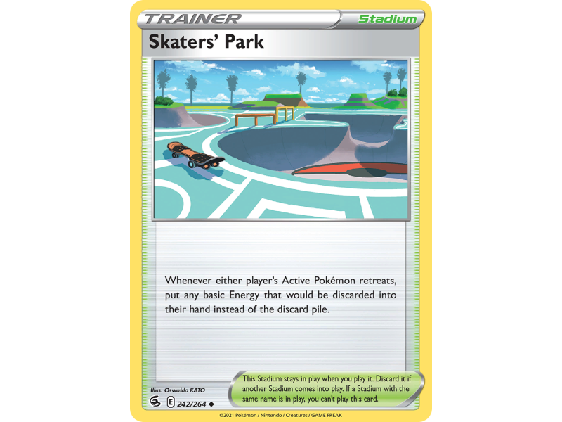 Skaters' Park (Reverse Holo)