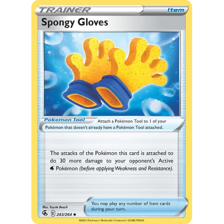 Spongy Gloves (Reverse Holo)