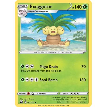 Exeggutor (Reverse Holo)