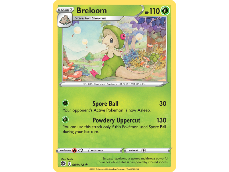 Breloom (Reverse Holo)