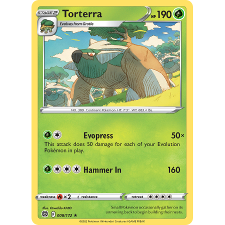 Torterra (Reverse Holo)