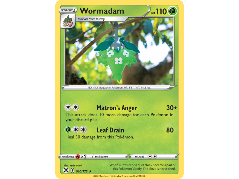 Wormadam (Reverse Holo)