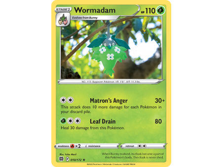 Wormadam (Reverse Holo)