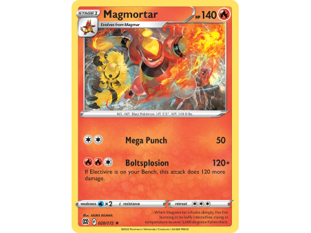 Magmortar (Reverse Holo)