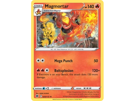 Magmortar (Reverse Holo)