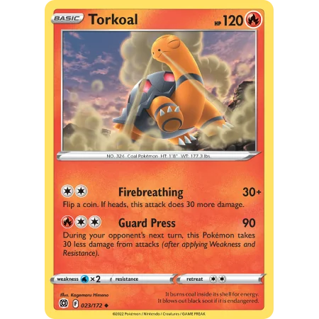 Torkoal (Reverse Holo)