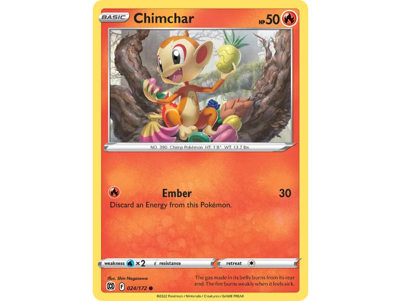 Chimchar (Reverse Holo)