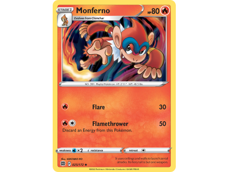 Monferno (Reverse Holo)