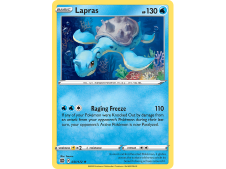 Lapras (Reverse Holo)