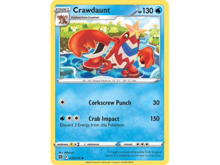 Crawdaunt (Reverse Holo)