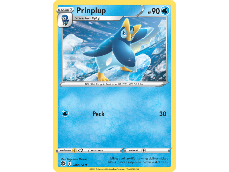 Prinplup (Reverse Holo)