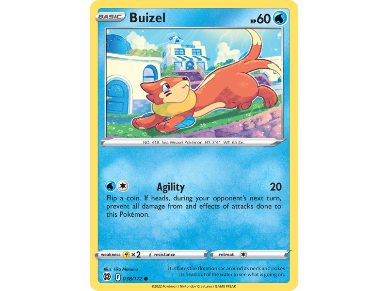 Buizel (Reverse Holo)