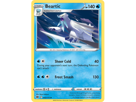 Beartic (Reverse Holo)