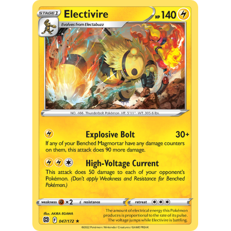 Electivire (Reverse Holo)