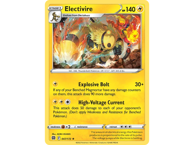 Electivire (Reverse Holo)