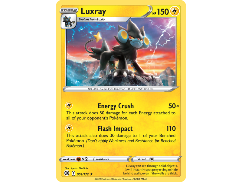 Luxray (Reverse Holo)