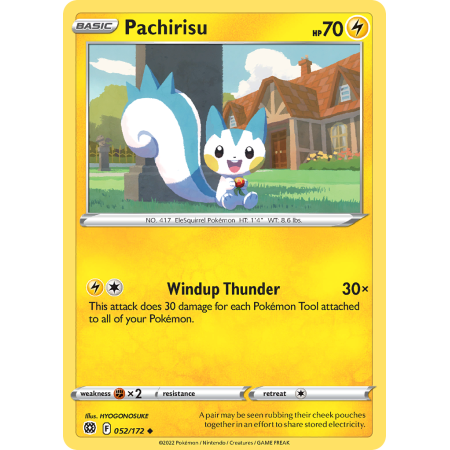 Pachirisu (Reverse Holo)