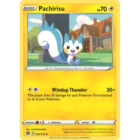 Pachirisu (Reverse Holo)