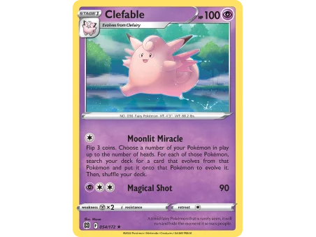 Clefable (Reverse Holo)