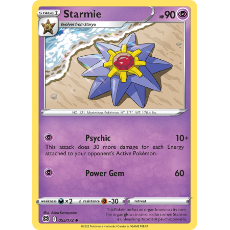 Starmie (Reverse Holo)
