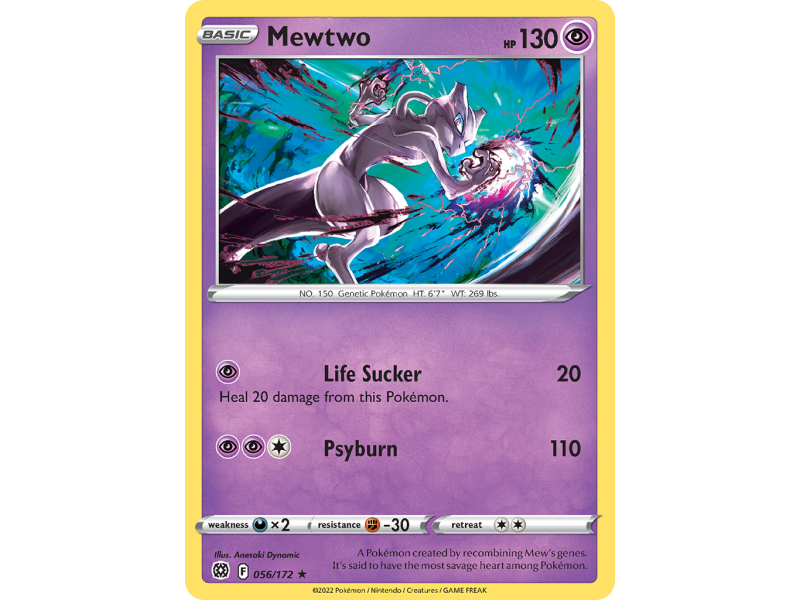 Mewtwo (Reverse Holo)