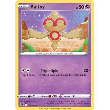Baltoy (Reverse Holo)