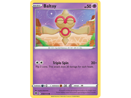 Baltoy (Reverse Holo)