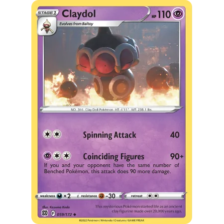 Claydol (Reverse Holo)