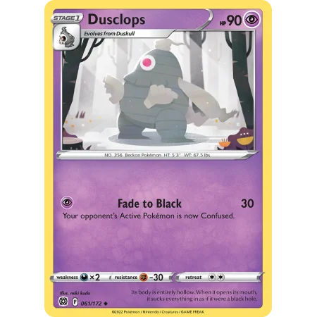 Dusclops (Reverse Holo)
