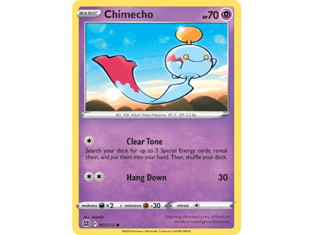 Chimecho (Reverse Holo)