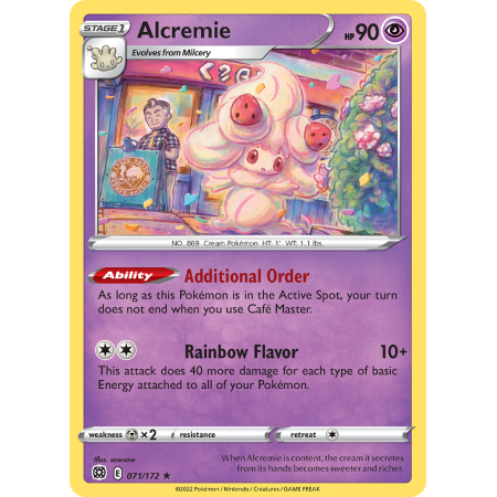 Alcremie (Reverse Holo)