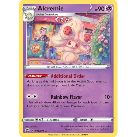 Alcremie (Reverse Holo)