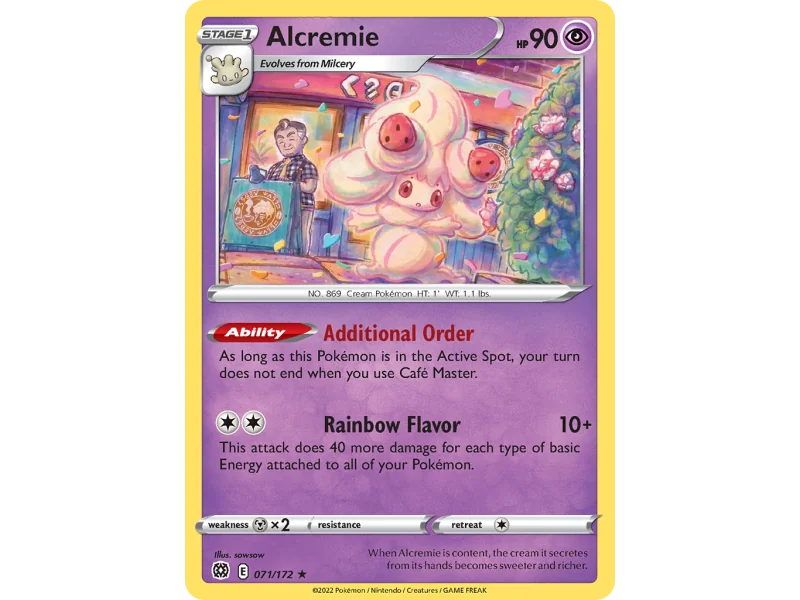 Alcremie (Reverse Holo)