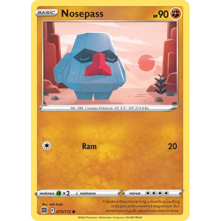 Nosepass (Reverse Holo)
