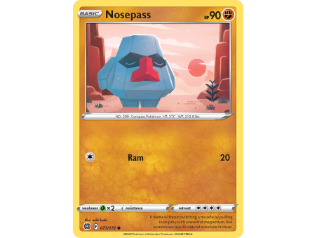 Nosepass (Reverse Holo)