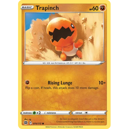 Trapinch (Reverse Holo)