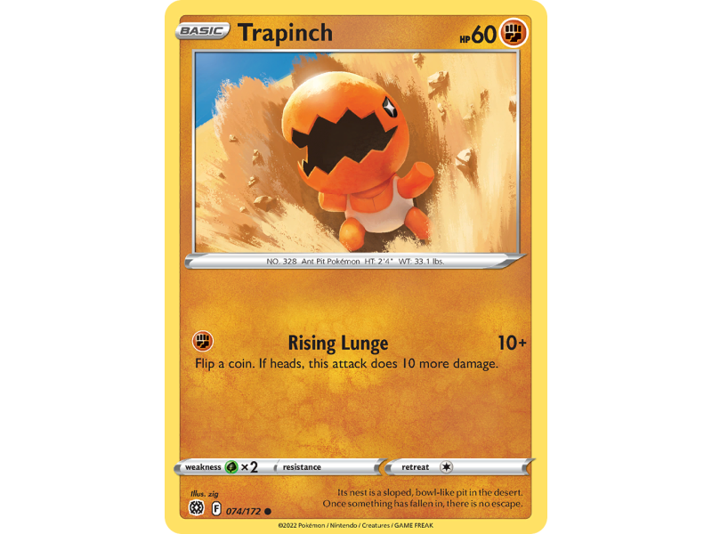 Trapinch (Reverse Holo)