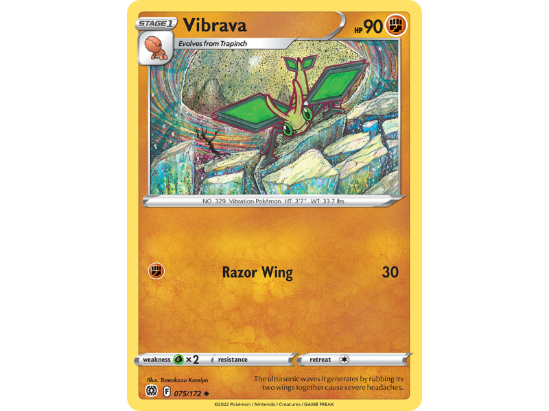 Vibrava (Reverse Holo)
