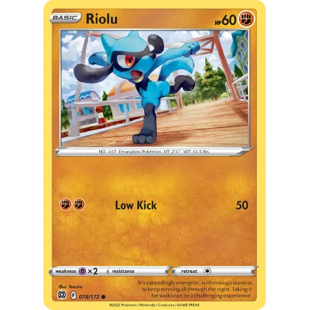Riolu (Reverse Holo)