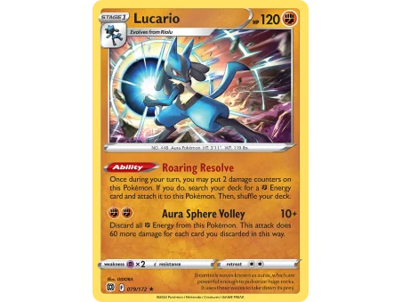 Lucario (Reverse Holo)