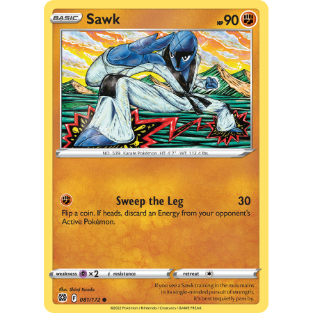 Sawk (Reverse Holo)