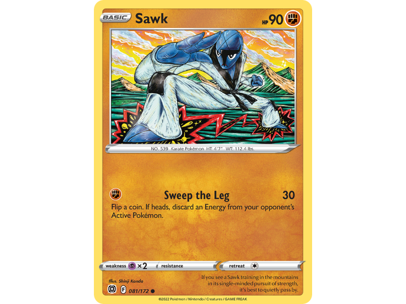 Sawk (Reverse Holo)