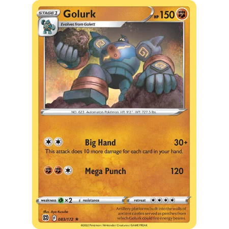 Golurk (Reverse Holo)