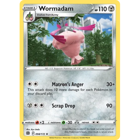 Wormadam (Reverse Holo)