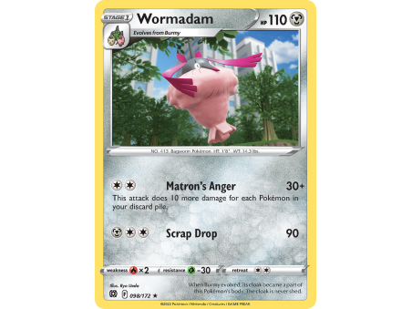 Wormadam (Reverse Holo)