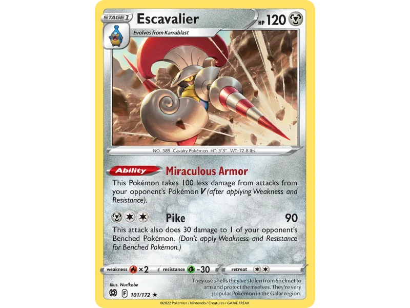 Escavalier (Reverse Holo)