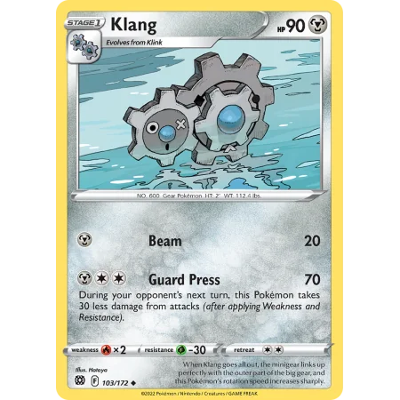 Klang (Reverse Holo)