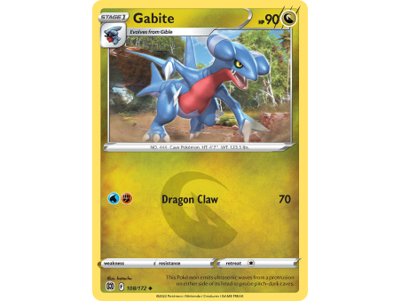 Gabite (Reverse Holo)