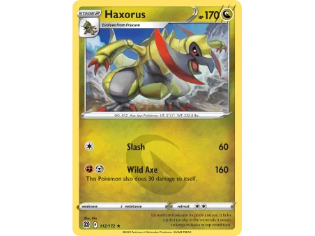 Haxorus (Reverse Holo)